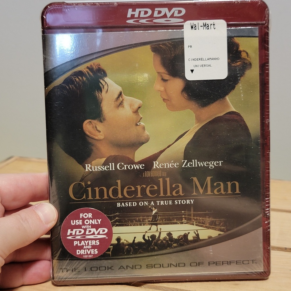 Cinderella Man HD DVD Russell Crowe Renee Zellweger Ron Howard Widescreen NEW
